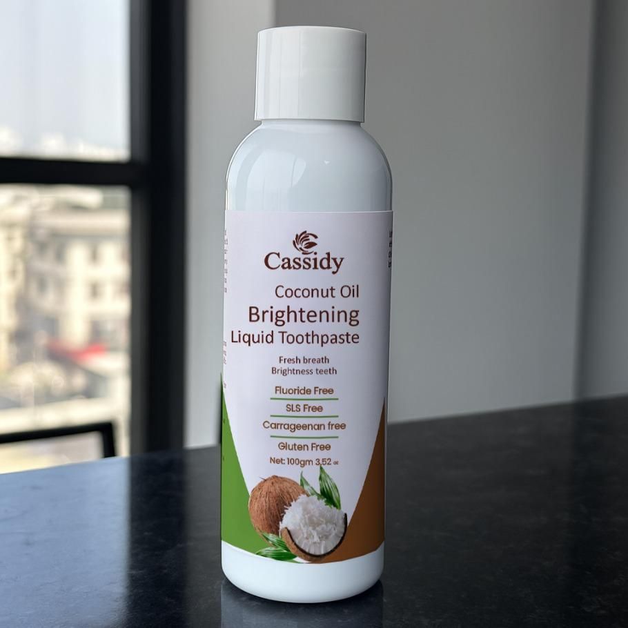 COCONUT OIL BRIGHTENING TOOTHPASTE | 200GM | Pack of 2