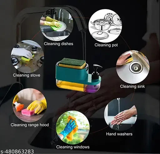 3-in-1 Soap Dispenser Pump for Kitchen