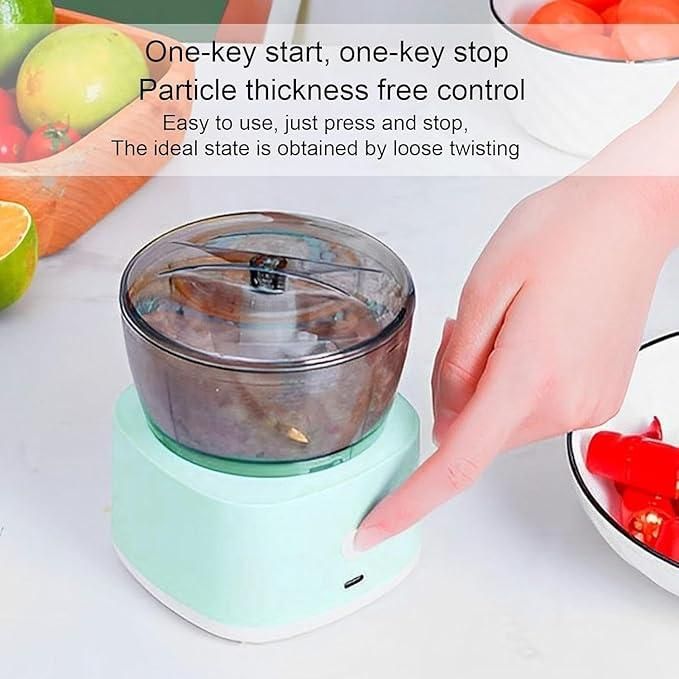ONE-TOUCH ELECTRIC CHOPPER & GRINDER