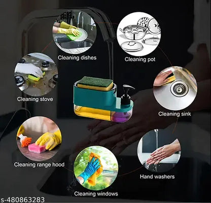 3-in-1 Soap Dispenser Pump for Kitchen